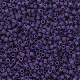 Delica 11/0 RD #2293 Frosted Glazed Purple Matte 5.2g Vial